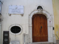 La casa natale dello scrittore, filosofo e poeta Domenico Giella