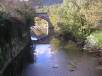 Il fiume Sabato nei pressi di Altavilla Irpina