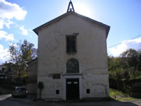 La facciata della Chiesa della Madonna del Loreto