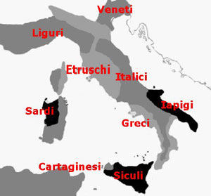 Le popolazioni italiche pre-romane 