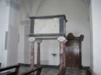 Il pulpito marmoreo del 1615  nella cattedrale dell'Assunta di Ariano Irpino