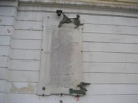 Lapide commemorativa dei Caduti di Avella durante la Prima Guerra Mondiale