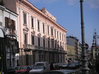 Il Palazzo del Governo, che ospita la Prefettura di Avellino