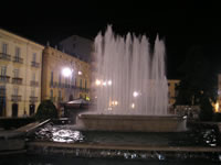 La fontana di Piazza della Libertà