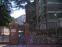 L'ingresso del Liceo Classico "Colletta"