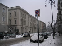 Via De Conciliis innevata