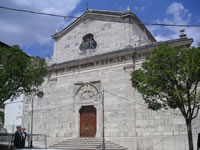 La bella facciata della Cattedrale di Bisaccia