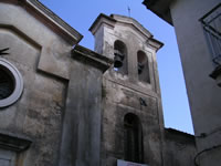 La torre campanaria della chiesa di S. Giuseppe