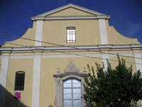 La facciata della Chiesa Madre dedicata a San Martino