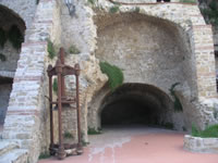 Un vecchio frantoio nel centro storico di Cairano