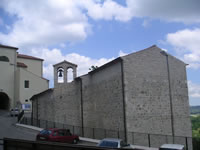 Veduta posteriore della chiesa di Santa Maria delle Grazie