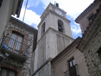 La torre campanaria della chiesa Parrocchiale dell'Assunta