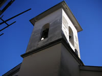 La torre campanaria della chiesa di S. Silvestro