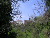 San Pietro Irpino, un tempo San Pietro Indelicato, visto da lontano