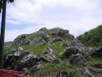 I ruderi del castello di Chiusano di San Domenico