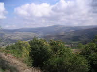 Paesaggio che si ammira da Flumeri