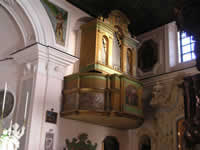 Il bellissimo organo che si trova nella chiesa di S. Maria Maggiore