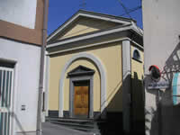 La chiesa di S. Tommaso nel centro storico di Grottaminarda