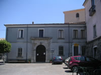 La palazzina dove è ubicato il Museo Diocesano di Lacedonia