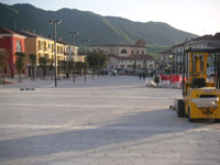 Piazza Vittoria vista dalla chiesa di S. Rocco