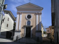 La facciata della chiesa dell'Immacolata Concezione