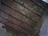 Il soffitto del castello di Melito Irpino