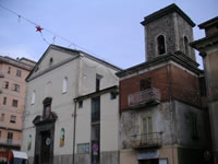 La facciata della chiesa di S. Nicola di Bari