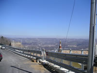 Panorama che si ammira da Montefredane