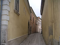 Stradina tipica nel centro storico di Montefusco