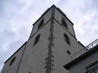 La torre campanaria della chiesa Madre di S.  GIovanni Battista a Monteleone di Puglia