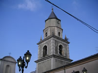 La torre campanaria della chiesa di S. Maria Maggiore
