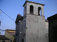 La torre campanaria della chiesa di S. Pietro e Paolo