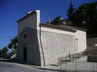 La chiesetta dedicata a San Rocco, già dedicata a S. Maria di Carbonaria