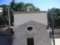 La facciata della Chiesa di San Rocco