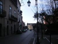 Una strada di Piazza di Pandola