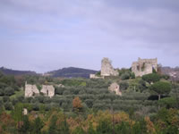 Il Castello nella frazione Borgo