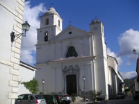 La facciata della Chiesa di Santa Maria di Loreto