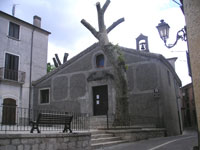 La facciata della chiesa Parrocchiale della Santissima Trinità