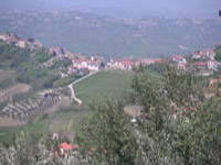 Contrada Lago vista dall'alto