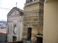 La facciata della chiesa dell'Immacolata