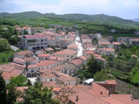 Rocca San Felice vista dal castello