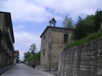 La chiesetta che si trova all'ingresso del paese, non molto distante dalla chiesa di San Sebastiano e da quella della Madonna delle Grazie