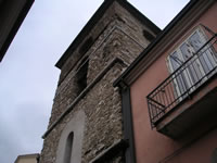 La torre campanaria della chiesa di Sant'Antonio da Padova