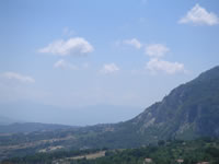 Panorama che si ammira da Senerchia