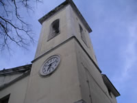 La torre campanaria della Chiesa di Sant'Andrea Apostolo