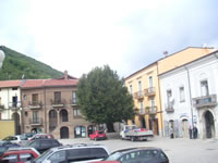 La Piazza centrale di Volturara Irpina