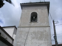 Il campanile della chiesa di S. Maria Assunta a Zungoli
