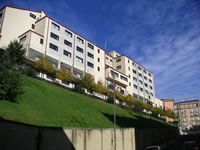 Il Municipio visto dal Borgo Sant'Antonio Abate