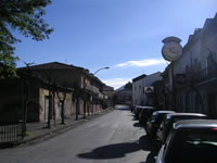 Una strada di Cesinali