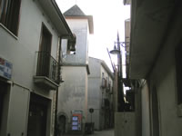 La chiesa di S. Silvestro vista di lato